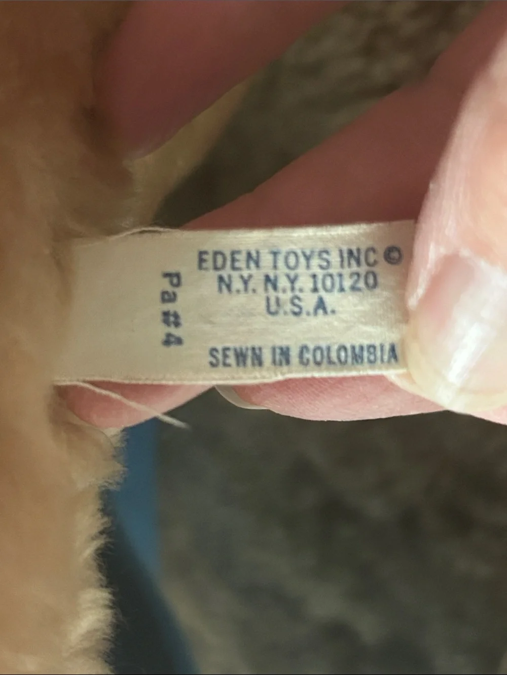 Vintage Paddington Bear Eden co